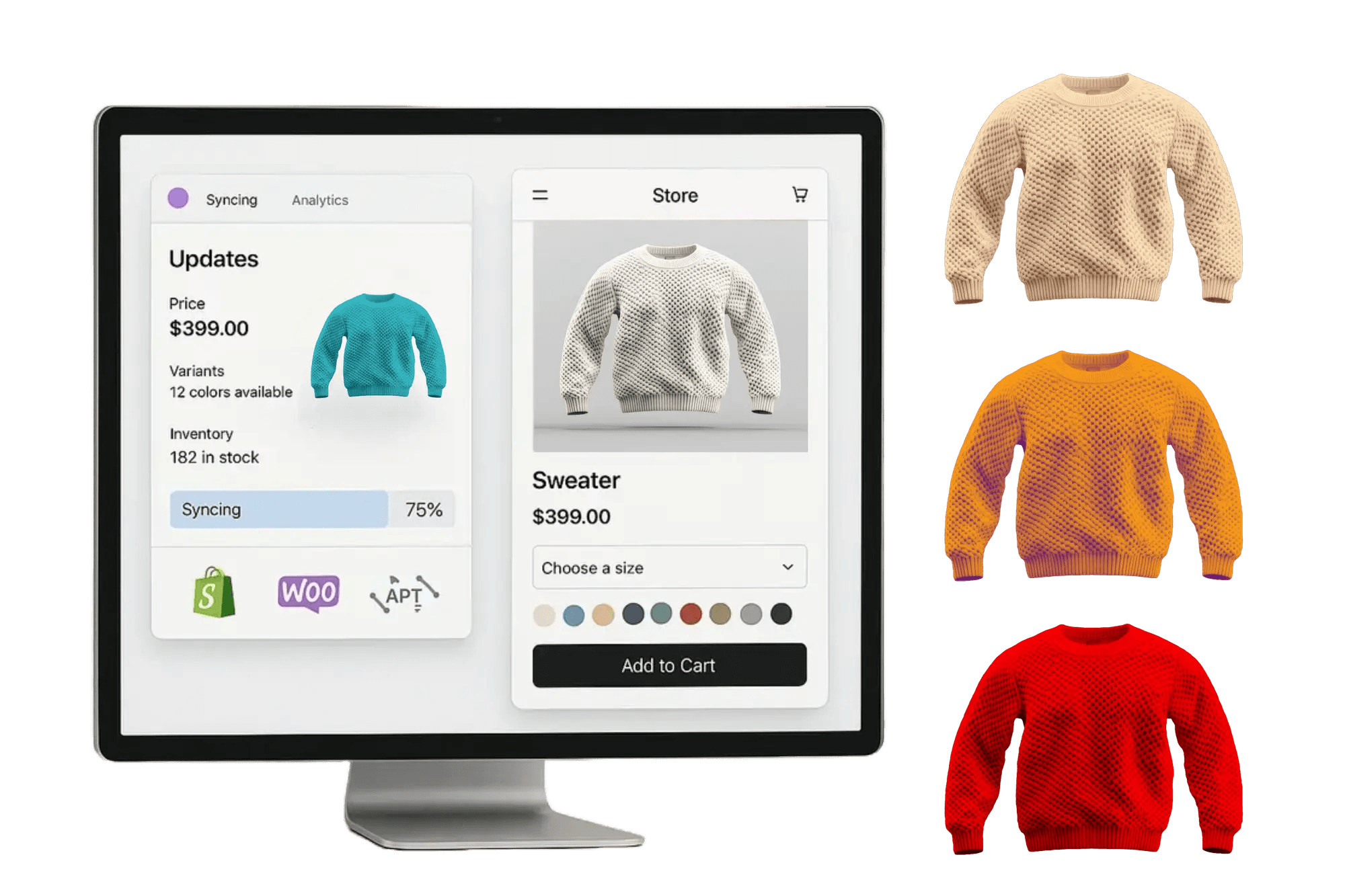 Real-time Sync with Your Store