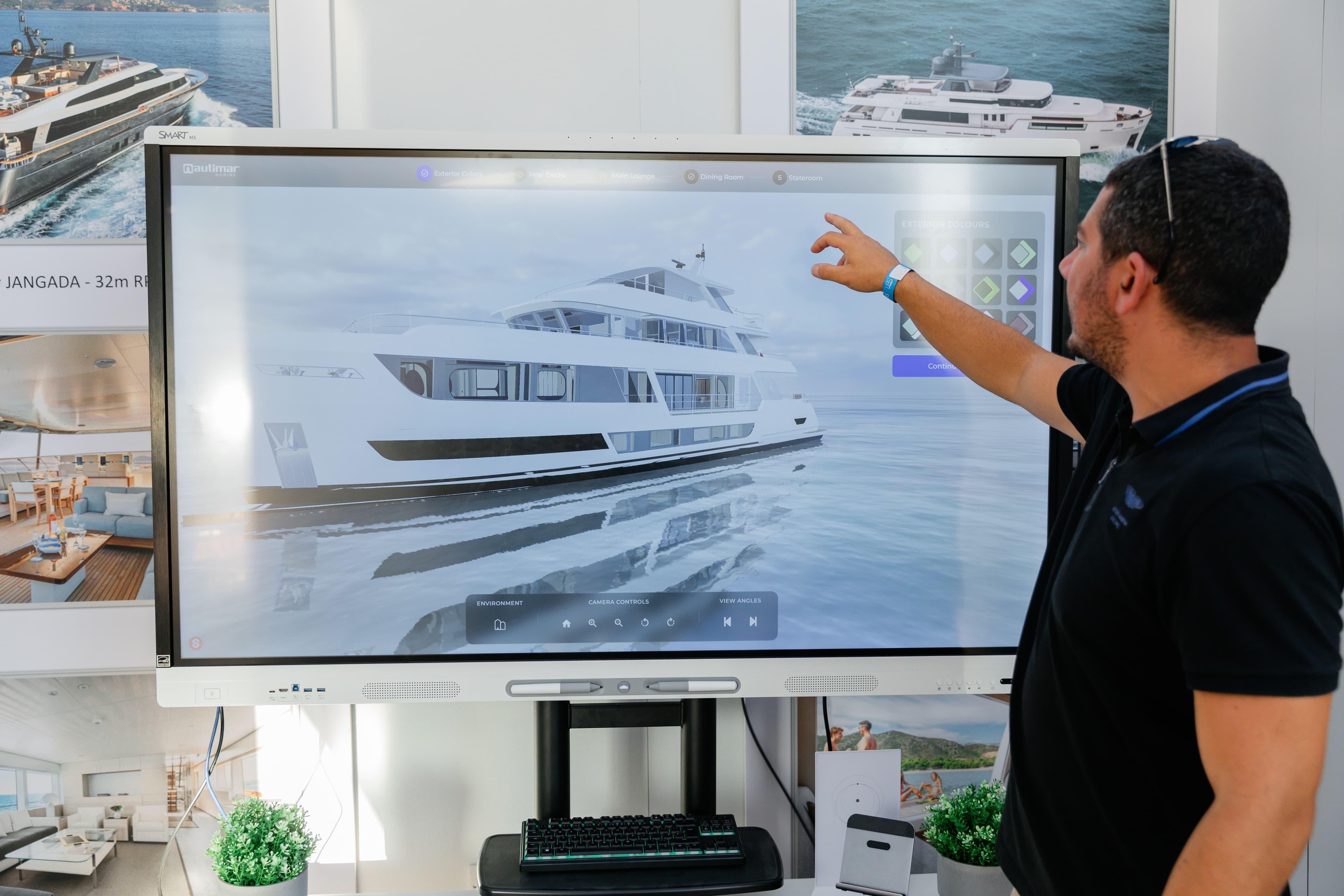 Studio 3DX at Limassol Boat Show 2025.