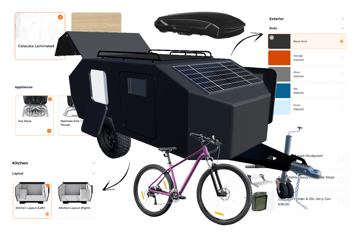 3D Camper Configurator