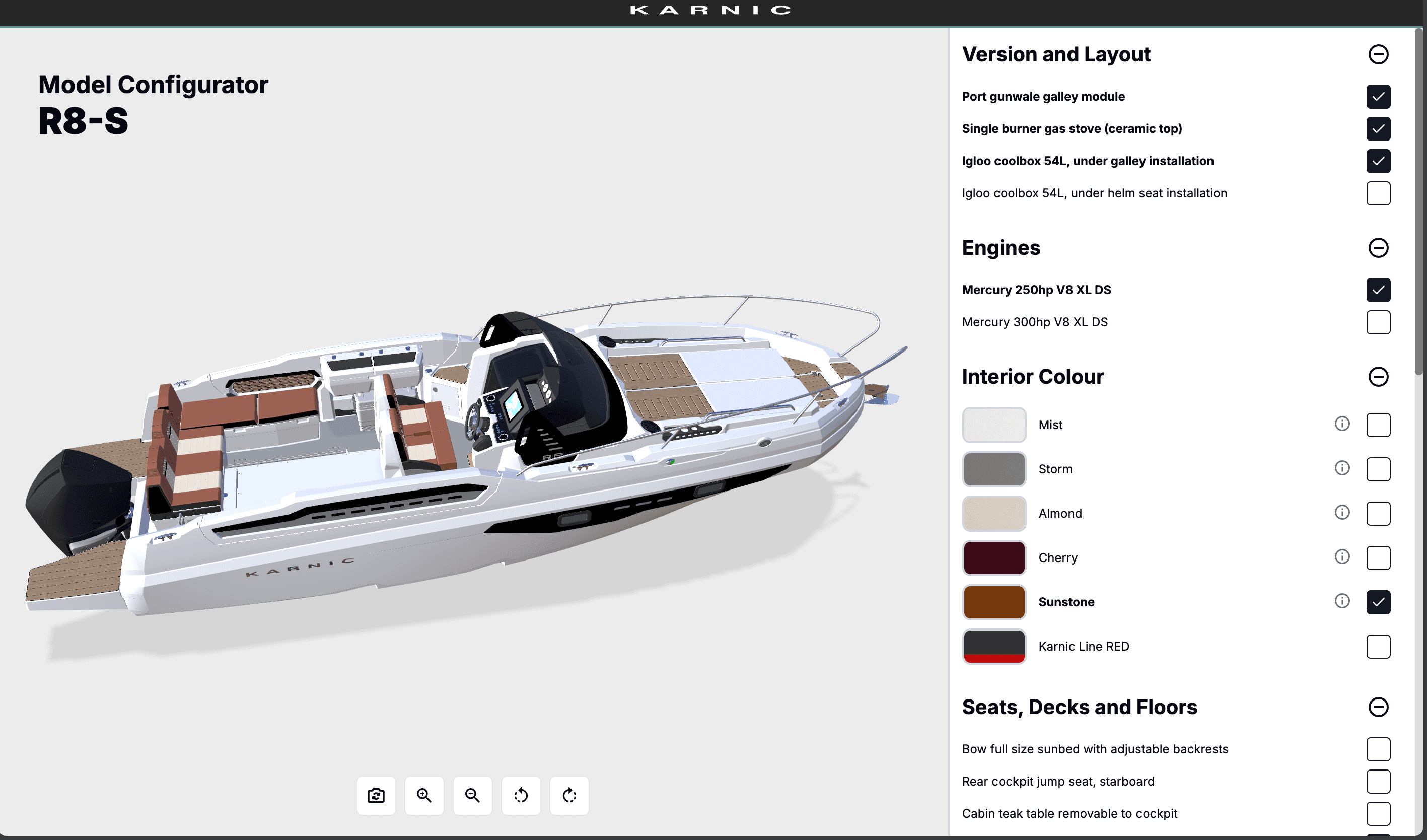 Interface preview